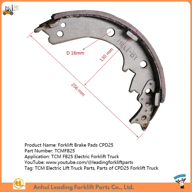 Forklift Brake Pads CPD25 Forklift Brake Pads CPD25
