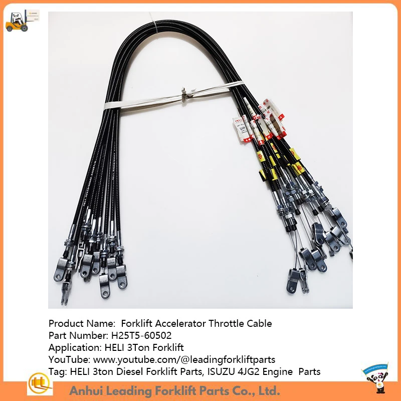 Cablu accelerație pentru stivuitor|Piese pentru stivuitor diesel HELI 3ton|Vanzare piese motor 4JG2|H25T5-60502