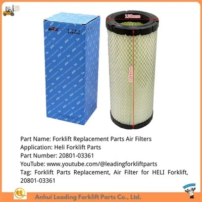 Piese de schimb pentru stivuitoare Filtre|Filtre de aer pentru stivuitoare HELI|20801-03361