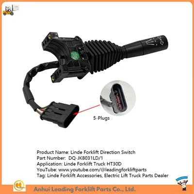 Comutator de direcție a stivuitorului|Piese de camion de ridicare electrică|Accesorii de stivuitoare Linde|DQ-JK8031LD/1
