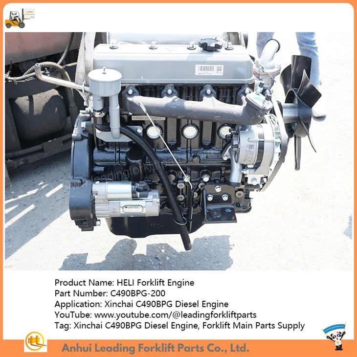 Motor diesel HELI stivuitor|Motor diesel Xinchai 490|Aprovizionare cu piese principale pentru stivuitor